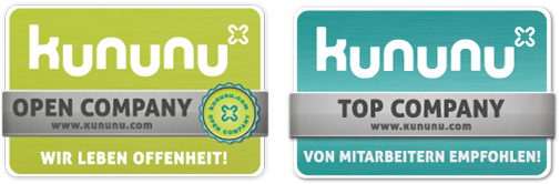 Kununu - TOP & Open Company Siegel - Sutter LOCAL MEDIA