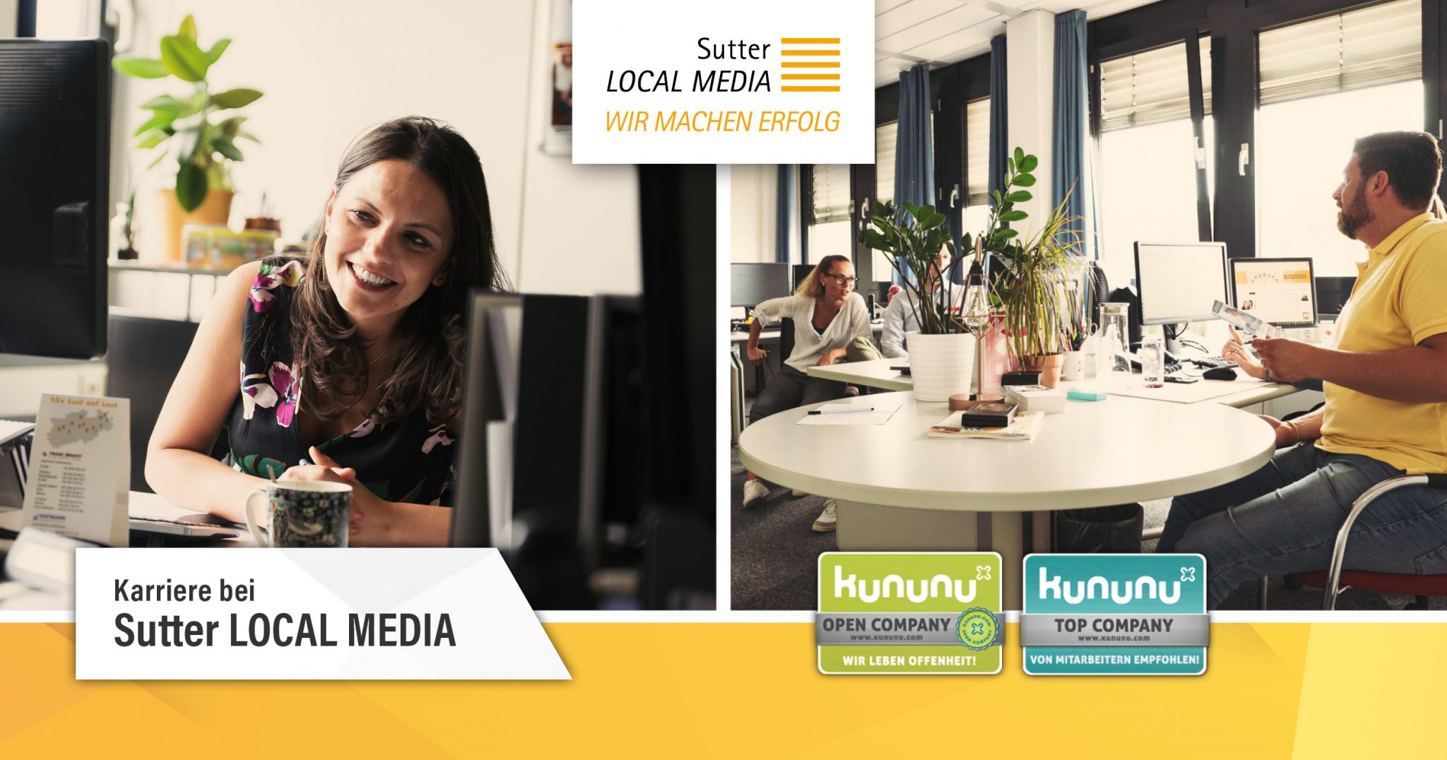 Job & Karriere Arbeiten bei Sutter LOCAL MEDIA